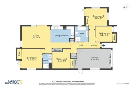 Photo of property in 107 Whenuapai Drive, Whenuapai, Auckland, 0618