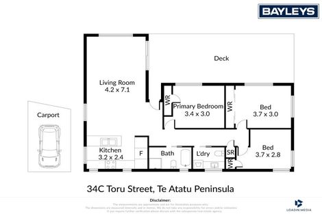 Photo of property in 34c Toru Street, Te Atatu Peninsula, Auckland, 0610