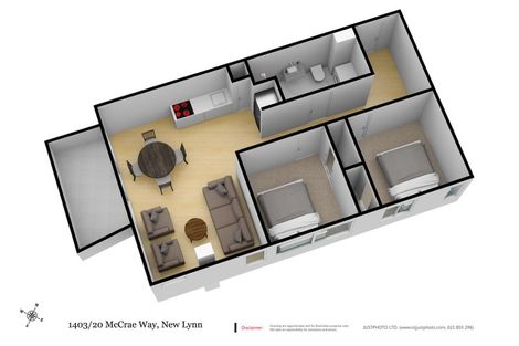 Photo of property in 1403/20 Mccrae Way, New Lynn, Auckland, 0600