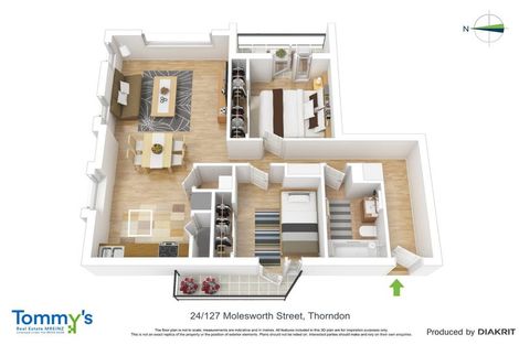Photo of property in Westhaven Apartments, 24/127u Molesworth Street, Thorndon, Wellington, 6011