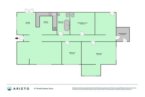 Photo of property in 17 Thistle Street, Gore, 9710