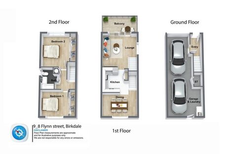 Photo of property in 9/8 Flynn Street, Birkdale, Auckland, 0626