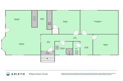 Photo of property in 35 Rayner Street, Temuka, 7920