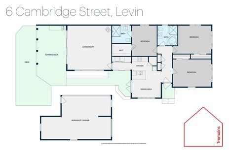 Photo of property in 6 Cambridge Street, Levin, 5510