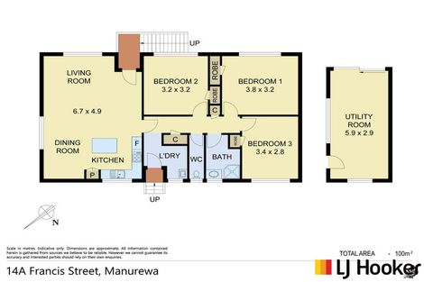 Photo of property in 2/14 Frances Street, Manurewa, Auckland, 2102