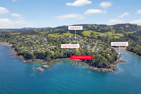 Photo of property in 45 Cumberland Street, Leigh, 0985