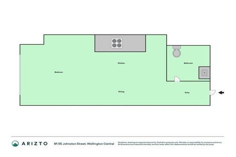 Photo of property in Quest On Johnston, 8/35f Johnston Street, Wellington Central, Wellington, 6011