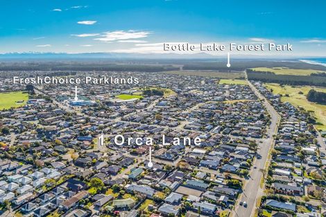 Photo of property in 1 Orca Lane, Parklands, Christchurch, 8083