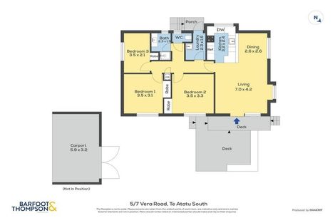 Photo of property in 7 Vera Road, Te Atatu South, Auckland, 0610