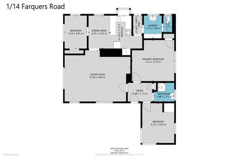 Photo of property in 1/14 Farquhars Road, Redwood, Christchurch, 8051