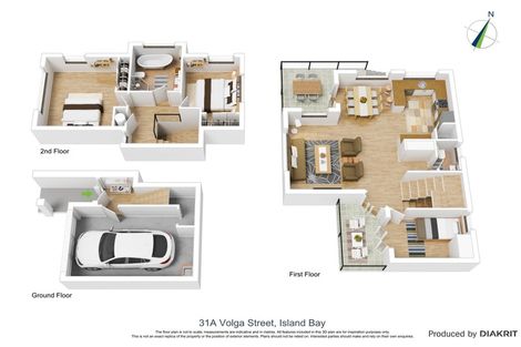 Photo of property in 31u1 Volga Street, Island Bay, Wellington, 6023