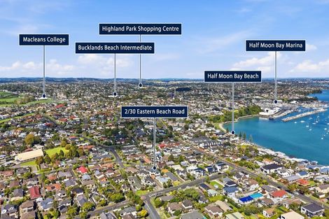 Photo of property in 2/30 Eastern Beach Road, Eastern Beach, Auckland, 2012