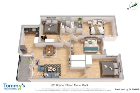 Photo of property in 6/5 Hopper Street, Mount Cook, Wellington, 6011