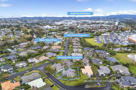 Photo of property in 6 Rosebay Rise, Henderson, Auckland, 0610