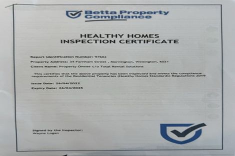 Photo of property in 34 Farnham Street, Mornington, Wellington, 6021