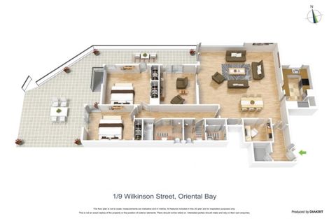 Photo of property in 9u1 Wilkinson Street, Oriental Bay, Wellington, 6011