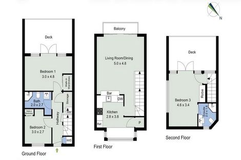 Photo of property in Mcfarlane Mews, 6/2 Mcfarlane Street, Mount Victoria, Wellington, 6011