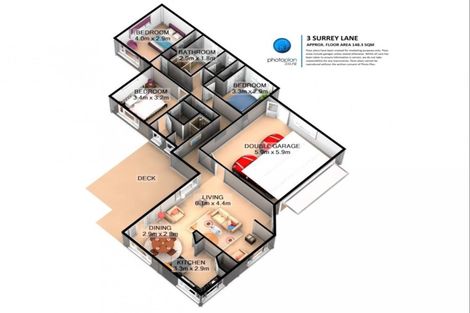 Photo of property in 3 Surrey Lane, Glenview, Hamilton, 3206