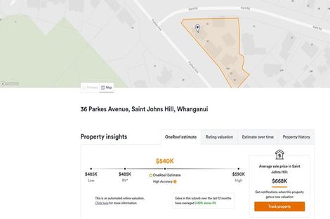 Photo of property in 36 Parkes Avenue, Saint Johns Hill, Whanganui, 4501