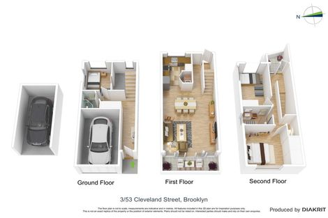 Photo of property in 53f3 Cleveland Street, Brooklyn, Wellington, 6021