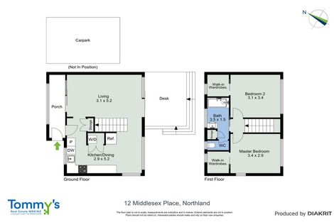 Photo of property in 12 Middlesex Place, Northland, Wellington, 6012