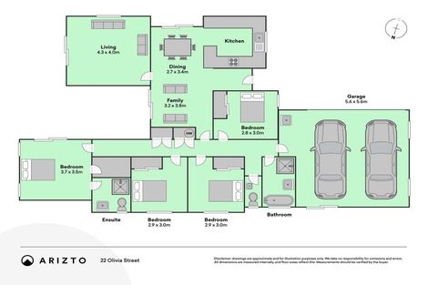 Photo of property in 22 Olivia Street, Rolleston, 7615