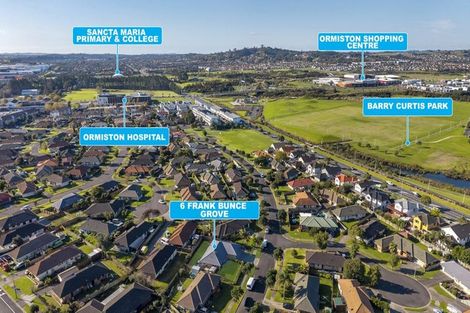 Photo of property in 6 Frank Bunce Grove, Flat Bush, Auckland, 2019