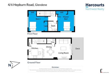 Photo of property in 4/6 Hepburn Road, Glendene, Auckland, 0602