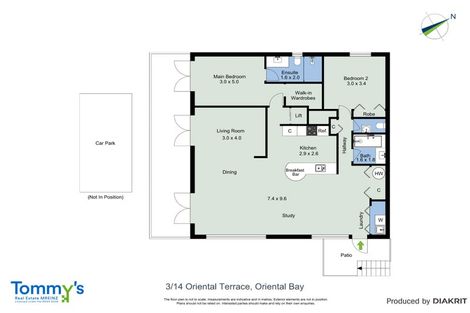 Photo of property in 14u3 Oriental Terrace, Oriental Bay, Wellington, 6011