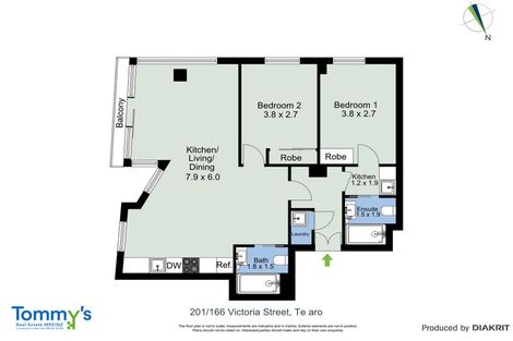 Photo of property in Vsp South, 201/168u Victoria Street, Te Aro, Wellington, 6011