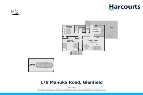 Photo of property in 1/8 Manuka Road, Glenfield, Auckland, 0629