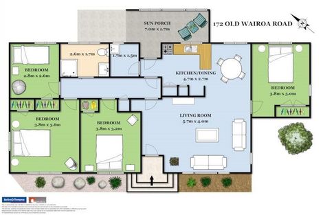 Photo of property in 172 Old Wairoa Road, Papakura, 2110