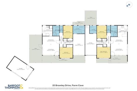 Photo of property in 1/15 Bramley Drive, Farm Cove, Auckland, 2012