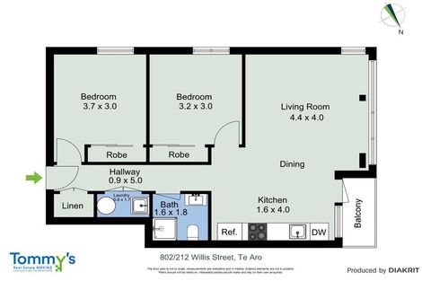 Photo of property in 802/212u Willis Street, Te Aro, Wellington, 6011