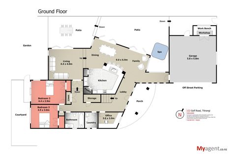 Photo of property in 123 Golf Road, Titirangi, Auckland, 0600