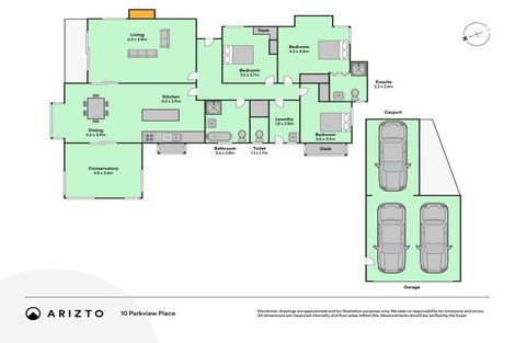 Photo of property in 10 Parkview Place, Avonhead, Christchurch, 8042