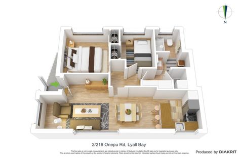 Photo of property in 218u2 Onepu Road, Lyall Bay, Wellington, 6022