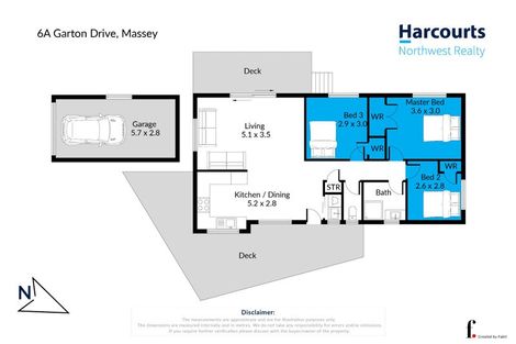 Photo of property in 6a Garton Drive, Massey, Auckland, 0614