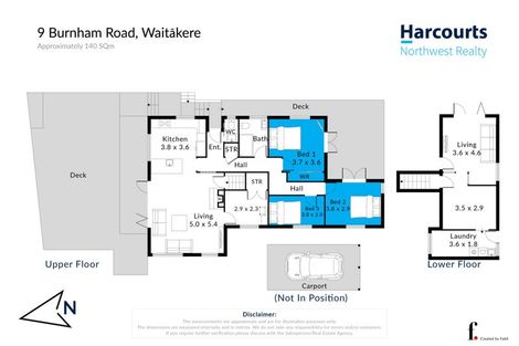 Photo of property in 9 Burnham Road, Waitakere, Auckland, 0816