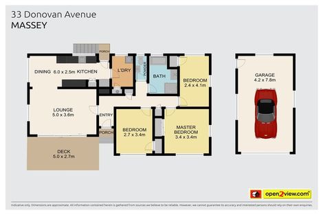 Photo of property in 33 Donovan Avenue, Massey, Auckland, 0614