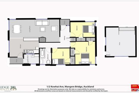 Photo of property in 1/2 Kowhai Avenue, Mangere Bridge, Auckland, 2022