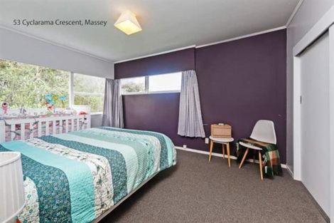 Photo of property in 53 Cyclarama Crescent, Massey, Auckland, 0614