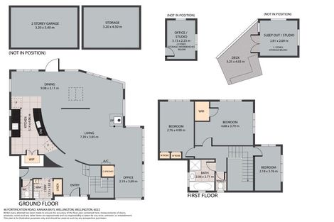 Photo of property in 46 Fortification Road, Karaka Bays, Wellington, 6022
