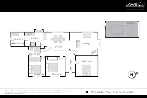 Photo of property in 22 Resolution Street, Lyall Bay, Wellington, 6022