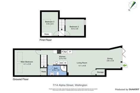 Photo of property in Courtenay Mews Apartments, 14u7 Alpha Street, Te Aro, Wellington, 6011
