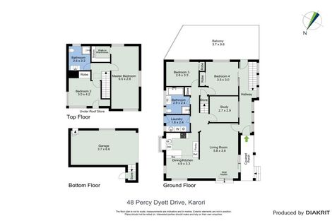 Photo of property in 48 Percy Dyett Drive, Karori, Wellington, 6012