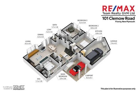 Photo of property in 101 Clemow Road, Fitzroy, New Plymouth, 4312