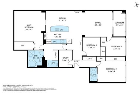 Photo of property in Renwick Apartments, 99u9 Dixon Street, Te Aro, Wellington, 6011