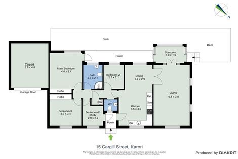 Photo of property in 15 Cargill Street, Karori, Wellington, 6012