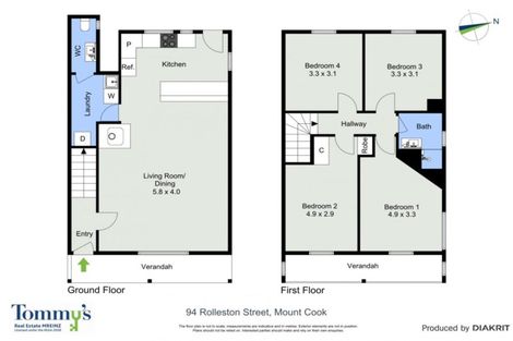 Photo of property in 94 Rolleston Street, Mount Cook, Wellington, 6021